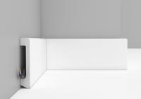 Плинтус напольный из дюрополимера Decomaster D235ДМ (80*17*2000мм)