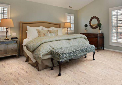Пробковый пол Corkstyle Natural Cork Glue Comprido Creme